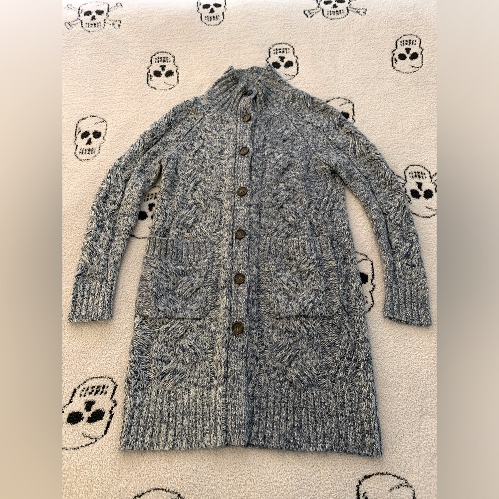 Point Sur Chunky Long Cardigan